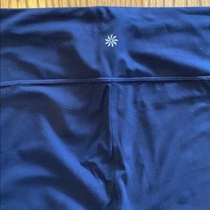 Athletes Crop Dark Blue Leggings 1X